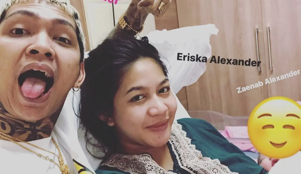 Young Lex dan Eriska Nakesya (Foto: Instagram/young_lex18)
