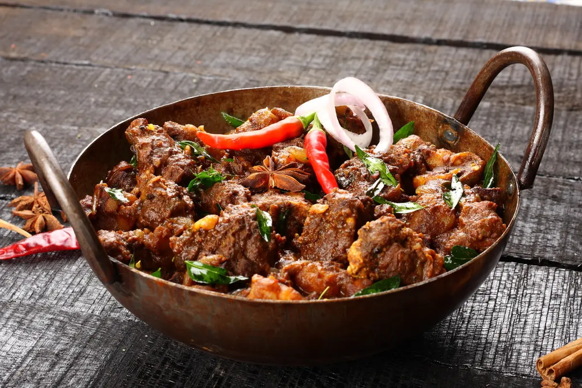 daging pedas