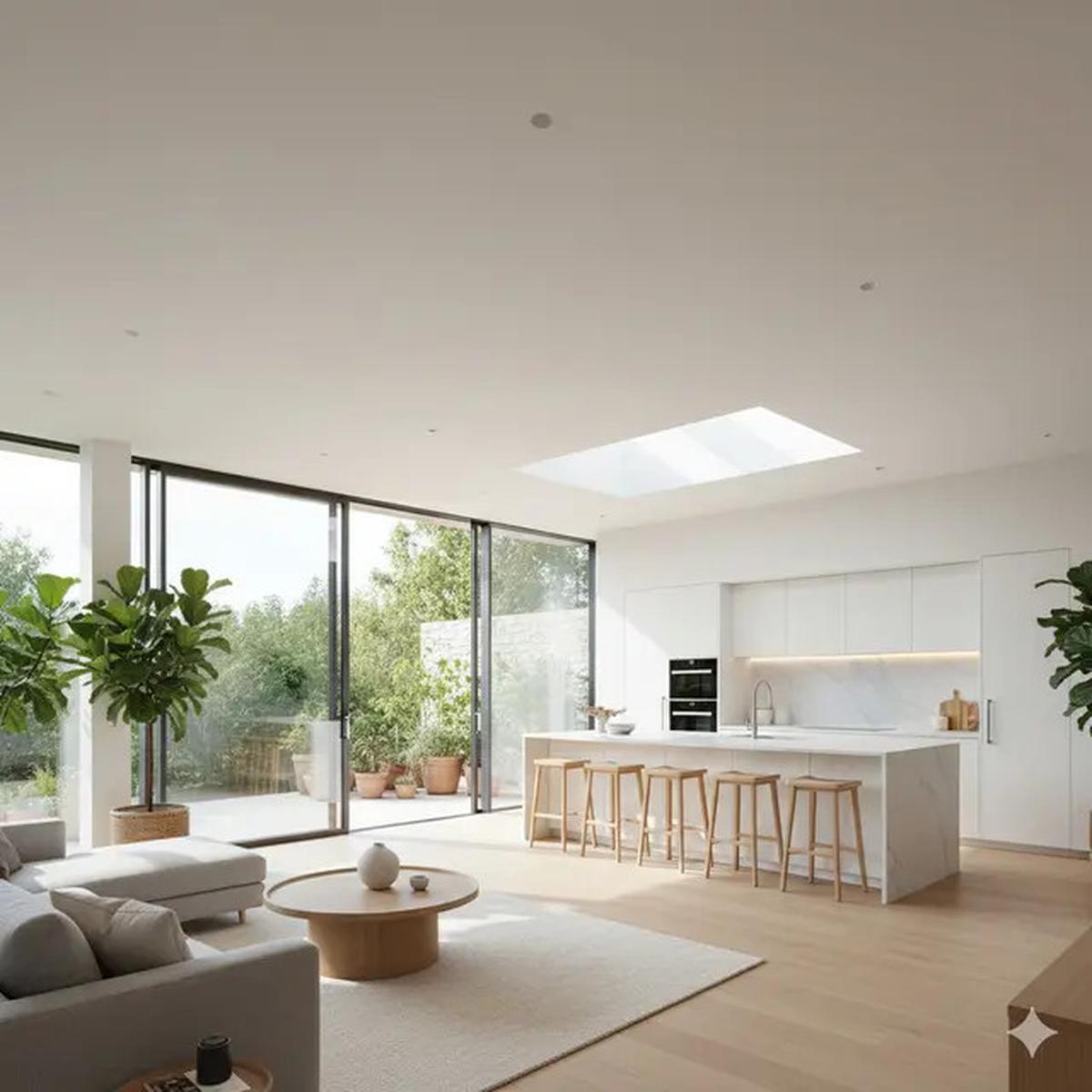7 Tren Desain Dapur Menyatu dengan Ruang Keluarga Bergaya Open Space