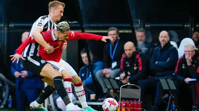 Liga Inggris: Manchester United Tumbang di Kandang Newcastle United