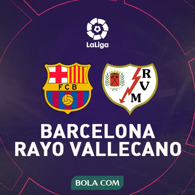 La Liga - Barcelona Vs Rayo Vallecano
