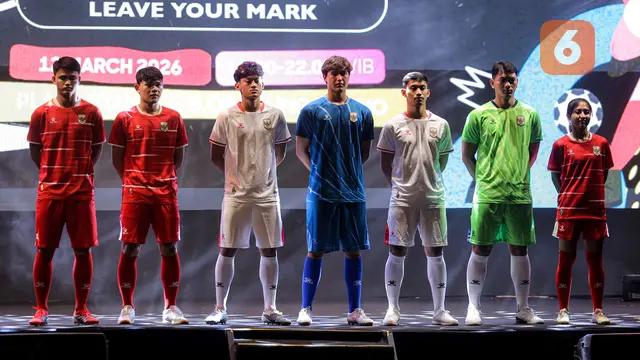 Foto: Timnas Indonesia Rilis Jersey Baru Bersama Aparel Kelme, Usung Warna dan Perpaduan Budaya Nusantara