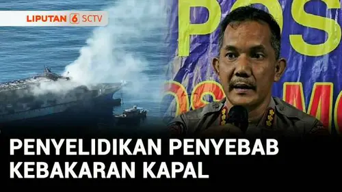 VIDEO: Sistem Kedaruratan Tak Berjalan, Nakhoda KM Barcelona yang Terbakar Jadi Tersangka
