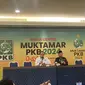 Muktamar Partai Kebangkitan Bangsa (PKB) di Nusa Dua Bali, Sabtu (24/8/2024). (Liputan6.com/Radityo Priyasmoro)