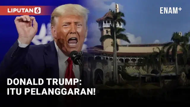 VIDEO: FBI Grebek Rumah Donald Trump di Mar-A-Lago