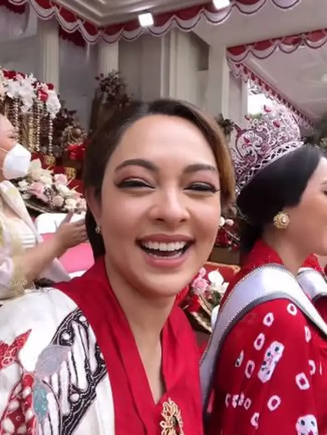 Reisa Brotoasmoro rayakan HUT Kemerdekaan RI ke-77 (Instagram/reisabrotoasmoro)