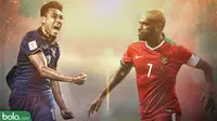 Adu Ganas Boaz Solossa Versus Teerasil Dangda