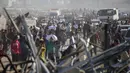 Di sisi lain, otoritas kesehatan di Gaza yang dikuasai Hamas melaporkan jumlah korban tewas Palestina sejak dimulainya konflik antara Israel dan Hamas pada 7 Oktober 2023 terus meningkat, saat ini telah melampaui 54.000 orang. (Eyad BABA/AFP)