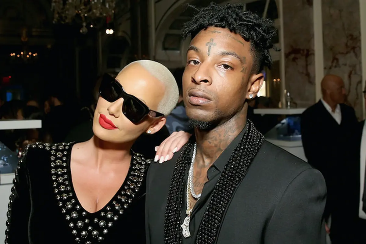 [Bintang] Amber Rose dan 21 Savage