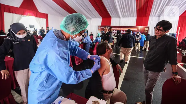 KPU Gelar Vaksinasi Booster Kedua