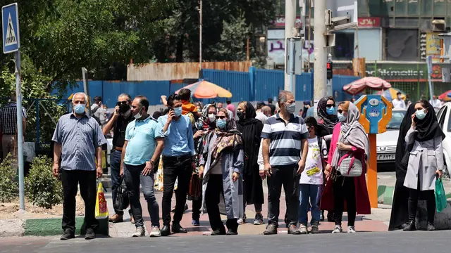 Gelombang Lima Covid-19 akibat Varian Delta Mengancam Iran