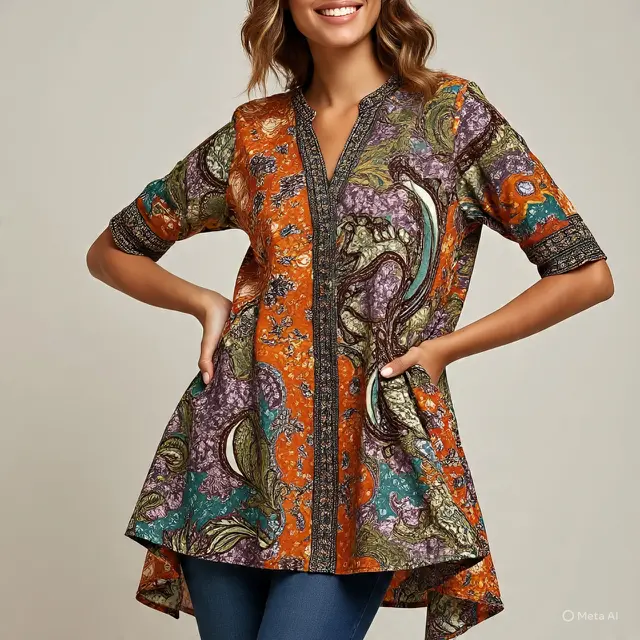 Atasan Batik Pesta Wanita