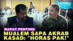 Gubernur Mualem juga menyampaikan salam "Horas" saat menyapa Kasad Maruli.