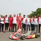 Pembalap Formula 2 asal Indonesia, Sean Gelael berbagi tips mengendarai mobil dengan kecepatan tinggi (Foto: Istimewa)