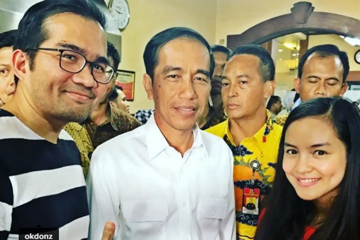 Intan Nuraini, Presiden Jokowi