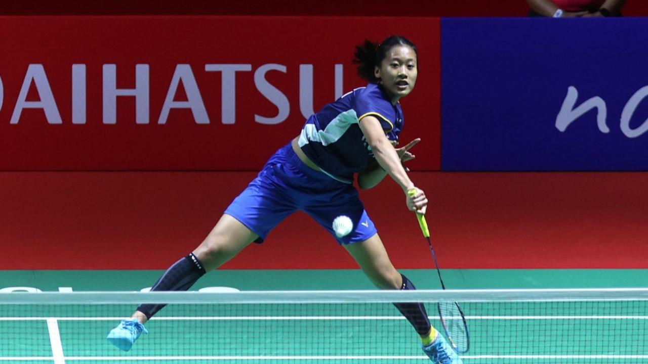 Tunggal putri Indonesia, Putri Kusuma Wardani merasa sangat kecewa setelah tersingkir di babak 16 besar Indonesia Masters 2024.&nbsp;<br>(Foto Bola.com / Muhammad Iqbal Ichsan)<br>