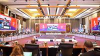 Pertemuan Sherpa G20 keempat yang sekaligus merupakan pertemuan terakhir menyongsong KTT G20 dalam Presidensi G20 Indonesia, saat ini juga telah dilangsungkan di Jimbaran, Bali, pada 11-14 November 2022. (Dok ekon.go.id)