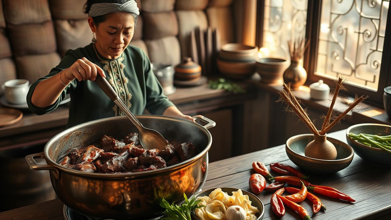 Cara Masak Rendang Daging Sapi yang Lezat dan Empuk