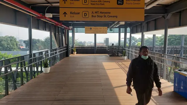 Pelayanan LRT Jabodebek tidak bisa bersifat tunggal, tapi harus terintegrasi, dari hulu hingga hilir, pra perjalanan ( first mile), selama perjalanan, dan paska perjalanan ( last mile). (Dok MTI Pusat)