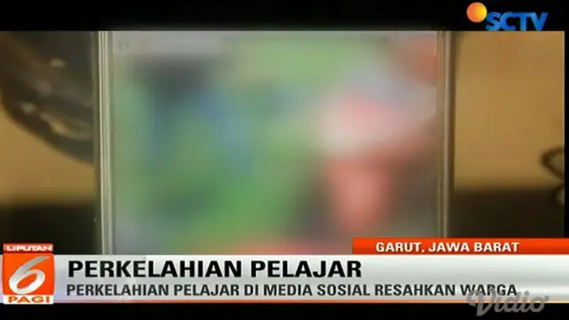 Perkelahian yang diuanggah di media sosial Instagram Lambe_Julid diselidiki aparat Polsek Limbangan, Garut.