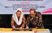 Resmikan PLUT Natuna Senilai Rp4 Miliar, Sesmen UMKM: Dukung UMKM Berdaya Saing di Perbatasan