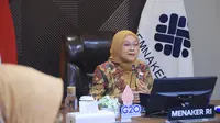 Menaker Sambut Baik Acara Pemahaman Hak Konstitusional Warga Negara bagi Organisasi Pekerja.