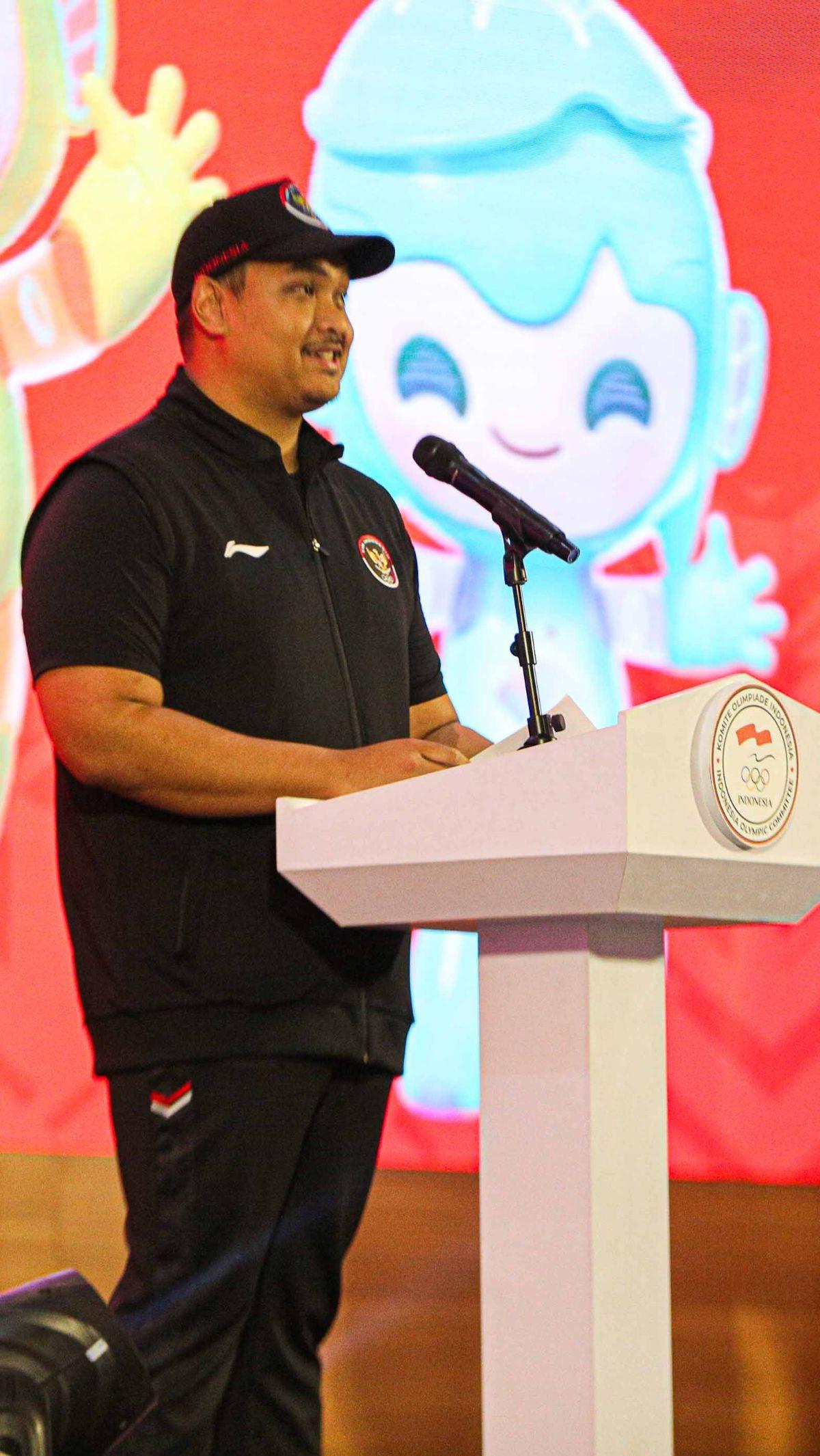 Status Indonesia yang bukan sebagai tuan rumah menjadi target torehan medali Asian Games 2022 menurun.<br>