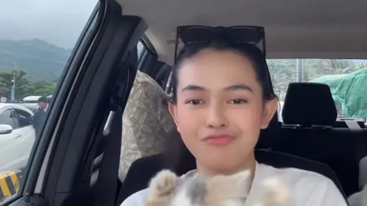 6 Potret Dinda Mahira Mudik Lebaran ke Palembang, Nikmati Perjalanan Lewat Darat