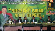 PPP menggelar Rapat Pimpinan Nasional (Rapimnas) di kantor DPP PPP, Jakarta, Sabtu (19/4/14). (Liputan6.com/Johan Tallo)