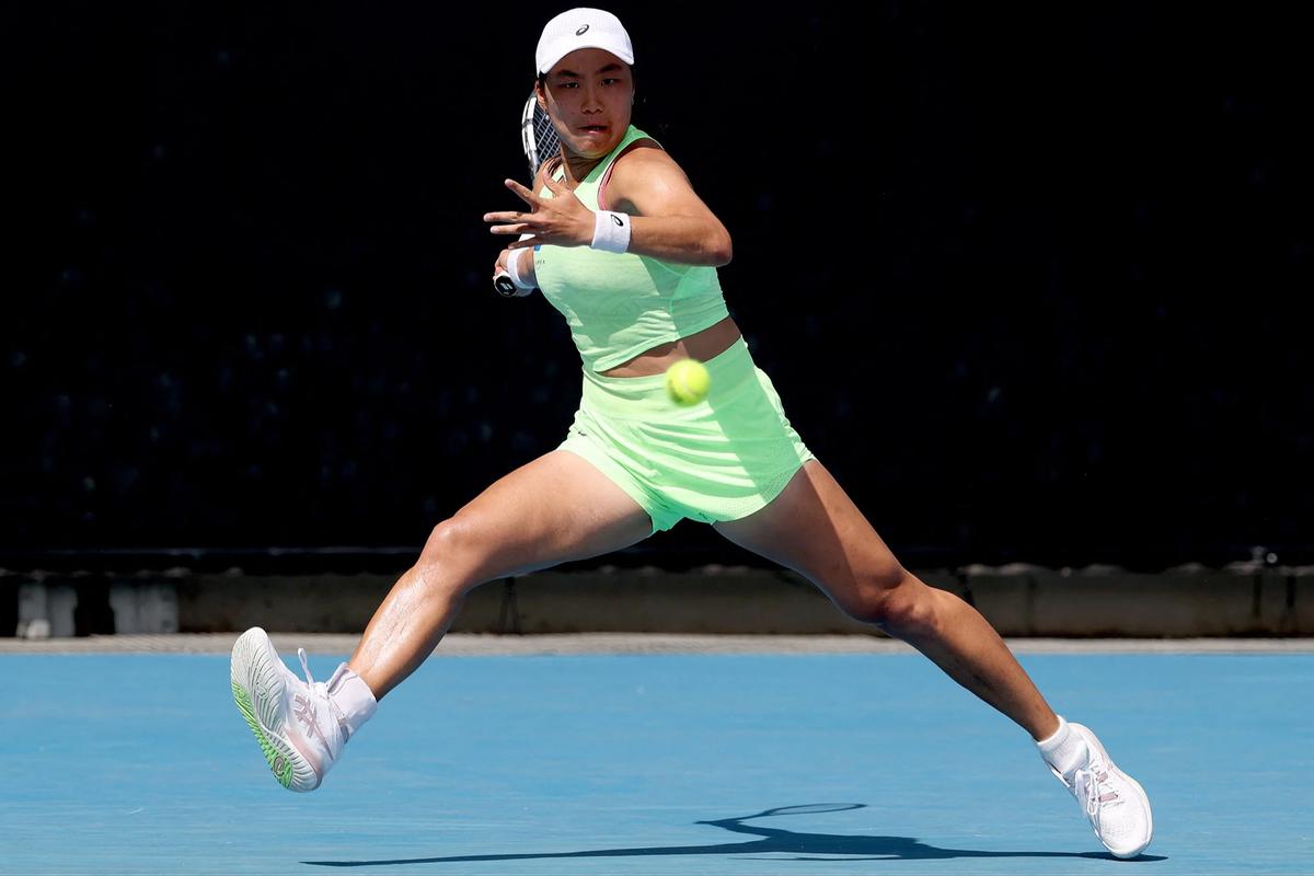 FOTO: Janice Tjen Singkirkan Unggulan Dunia di Australia Open 2026
