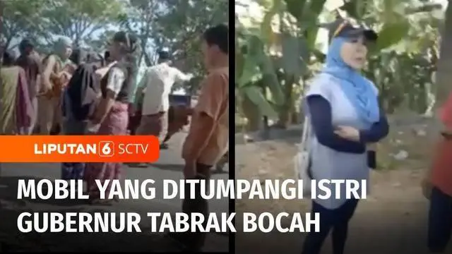 Sebuah mobil menabrak bocah berusia 3 tahun hingga tewas di Lombok Tengah, Nusa Tenggara Barat. Penumpang mobil mengaku sebagai istri gubernur.