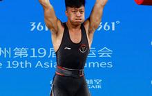 FOTO: Aksi Atlet Angkat Besi Indonesia Rahmat Erwin Abdullah Raih Emas dan Pecahkan Rekor Dunia di Asian Games 2023