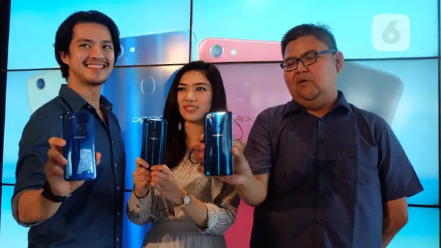 Oppo F5 Dashing Blue