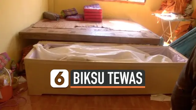 VIDEO: Tiga Hari Tak Terlihat, Biksu Ditemukan Tewas di Kamar