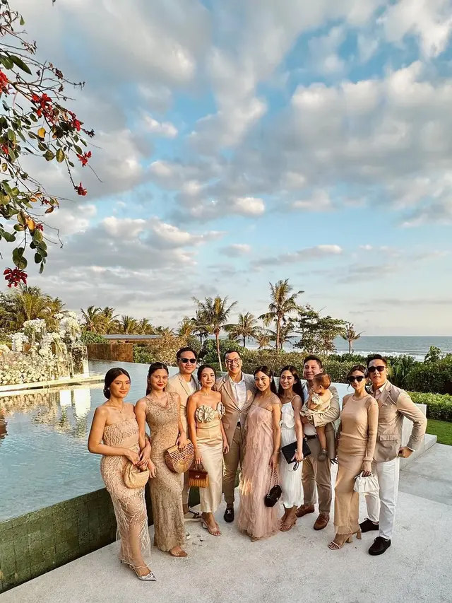 Suasana pesta pernikahan Jessica Mila dan yakup Hasibuan di Bali (Foto: Instagram granzetta)