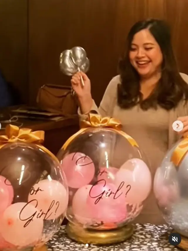 7 Momen Gender Reveal Kehamilan Kedua Tasya Kamila, Bikin Penasaran