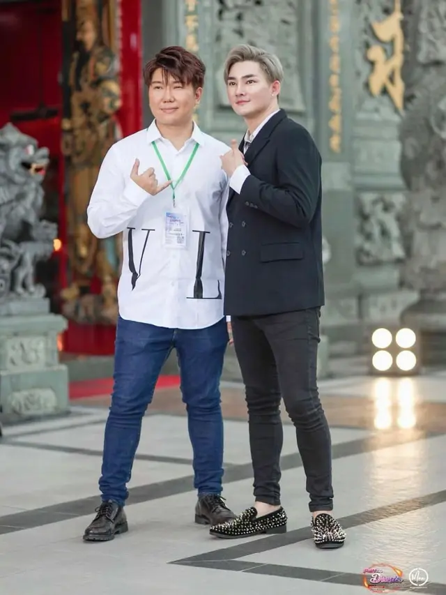 Yezqie Quo dan produser musik Marcos Tjung