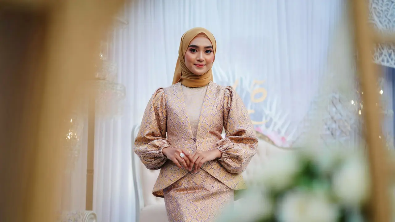 Model Gamis Brokat Duyung Lengan Balon Terbaru yang Elegan dan Cocok untuk Berbagai Acara