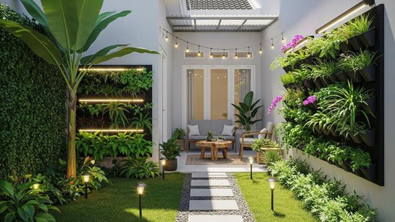 7 Trik Mendesain Rumah Kecil agar Tetap Punya Ruang Hijau di Belakang, Cocok untuk Lahan Sempit