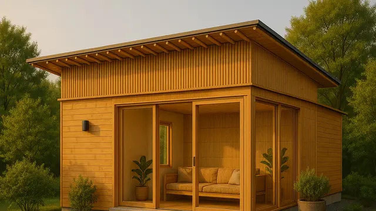 8 Desain Rumah Kecil dari Kayu dan Bambu yang Tetap Modern, Inspirasi Hunian di 2025 yang Unik dan Cantik