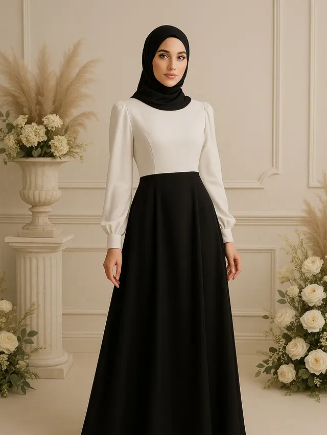 Inspirasi Dress Muslimah Kekinian yang Cocok Buat Pesta