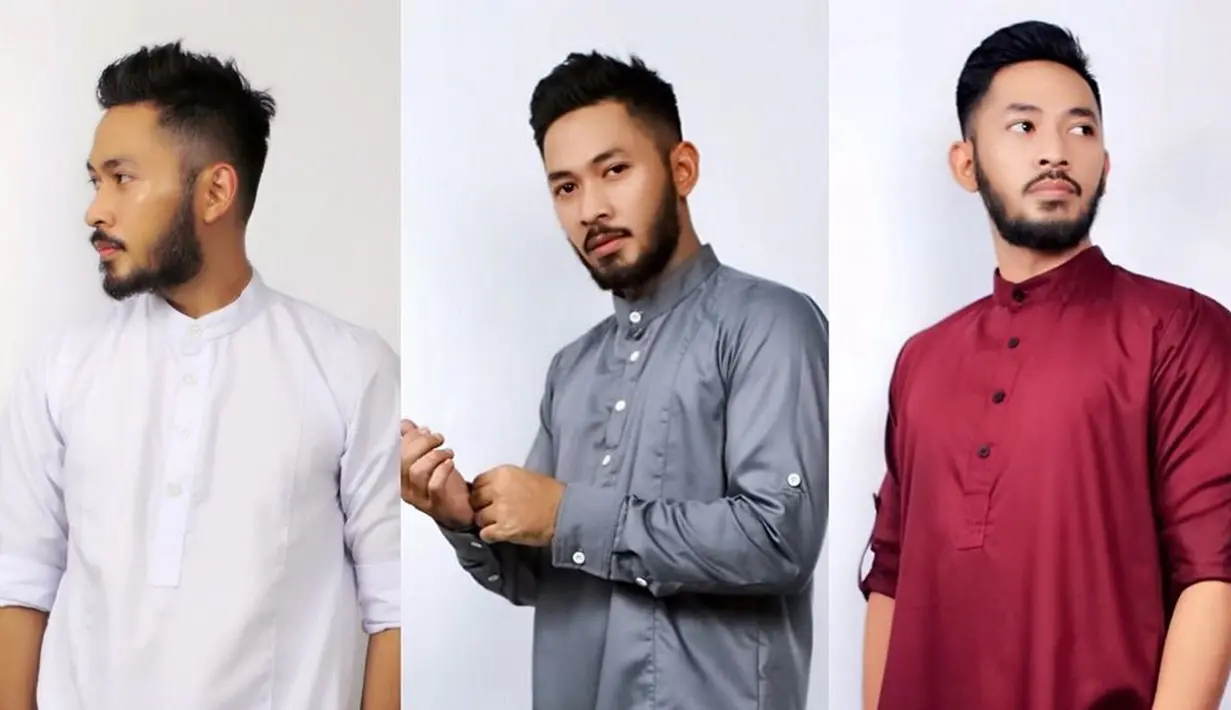 Hijrahnya Uki terlihat dari penampilannya yang sedikit berubah dengan wajahnya yang ditumbuhi jenggot serta video Ustadz Syafiq Riza Basalamah dalam akun YouTube File Islam pada Januari lalu. (Liputan6.com/IG/@uki_kautsar)