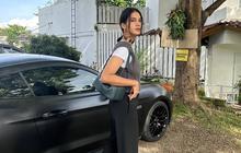 Gaya Keren Paula Verhoeven Antar Anak Sekolah, Tampil Santai Cantik Banget & Kini Makin Langsing