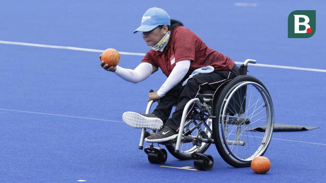 Latihan Lawn Bowls Jelang Asian Para Games 2018