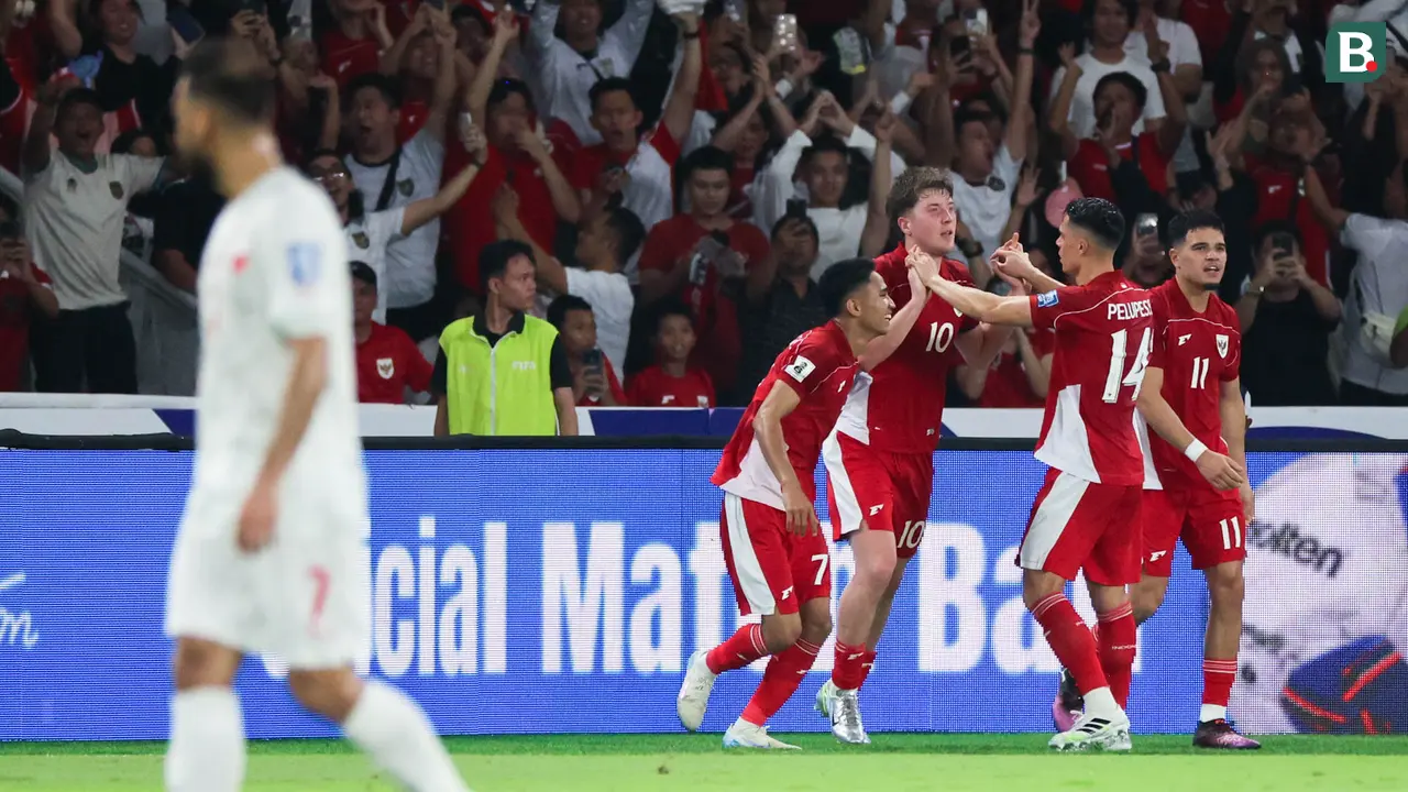 Foto: Ragam Ekspresi Pemain Timnas Indonesia Rayakan Kemenangan Atas Bahrain, Skuad Garuda Jaga Asa Lolos ke Piala Dunia