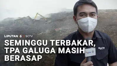 Sudah satu pekan, kebakaran di TPA Galuga, Kabupaten Bogor, tak kunjung tuntas. Padahal dalam beberapa hari ke depan, di TPA Galuga akan dilakukan groundbreaking proyek pengelolaan sampah menjadi energi listrik.