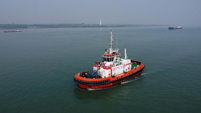 PT Jasa Armada Indonesia Tbk dipercaya Kemenhub laksanakan pelayanan jasa pemanduan dan penundaan kapal di wilayah perairan Pulau Obimayor, Pantai Barat pada wilayah perairan pandu luar biasa Pelabuhan Laiwui, Maluku Utara. (Dok IPCM)