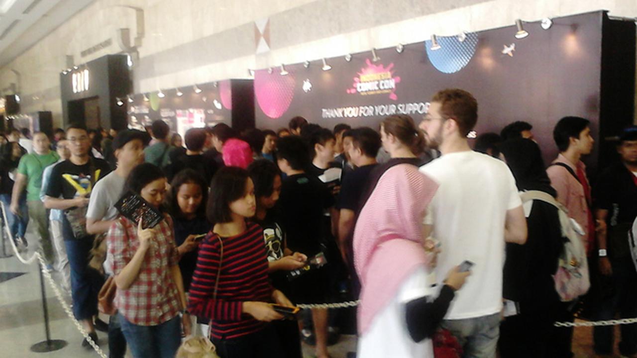 Hari Pertama, Pengunjung Indonesia Comic Con 2015 Membludak