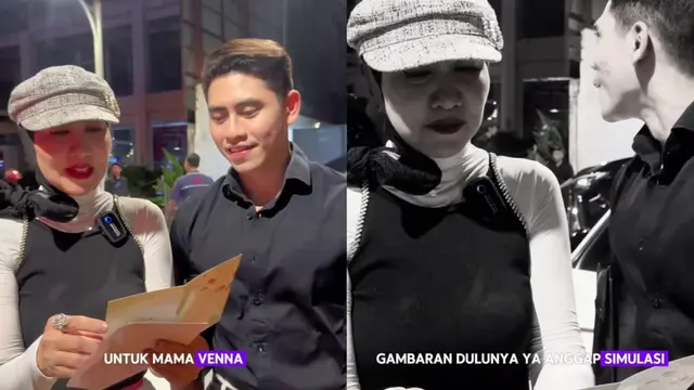 Ultah Venna Melinda Dapat Mobil Mewah, Ucapan Ultah Dari Sang Anak Bikin Salah Fokus/Instagram @athallanaufal7