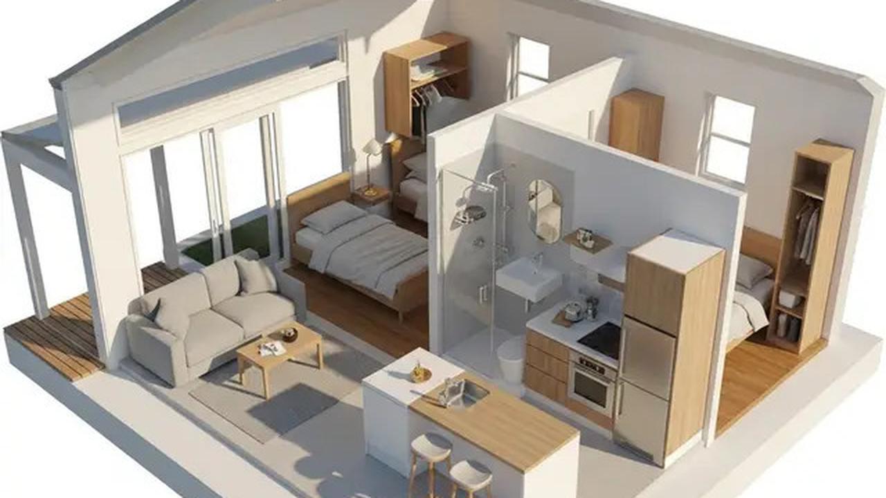 7 Rumah Kecil 4x6 Meter dengan Konsep Open Space Terbaru 2025, Hunian Terasa Lebih Luas